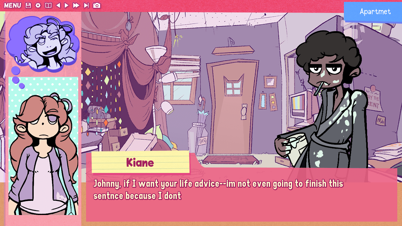 Kiane tells it like it is.